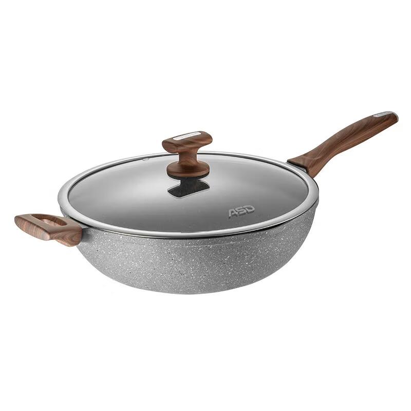 Aishida Crystal Stone Non-stick Wok