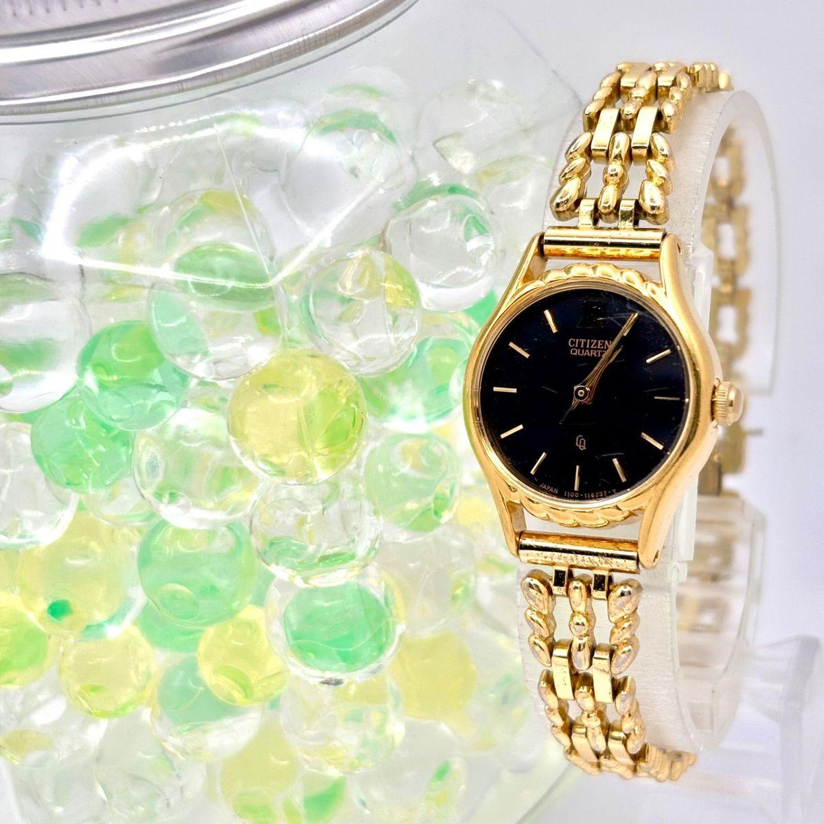 Used [New Battery] CITIZEN Women s Watch Gold 1100-109210 3050440