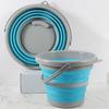 5/10L Collapsible Bucket Portable Folding Bucket Silicon Car Washing Bucket Outdoor Fishing Travel Camp Bucket Household Storage