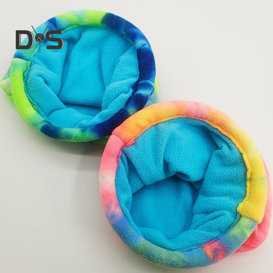 Hamsterschlafsack, weiches Fleece, warm, Winterversteck, Nest, Meerschweinchen, Kuschelsack, Kleintiere, gemütliche Höhle für Kaninchen, Chinchillas, Ratten, Eichhörnchen, Igel