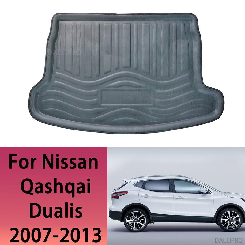 

Коврик в багажник автомобиля для Nissan Qashqai Dualis J10 2007 2008 2009-2012 2013 Cargo Liner Boot Floor Tray 3D EVA Carpet Accessories чёрный