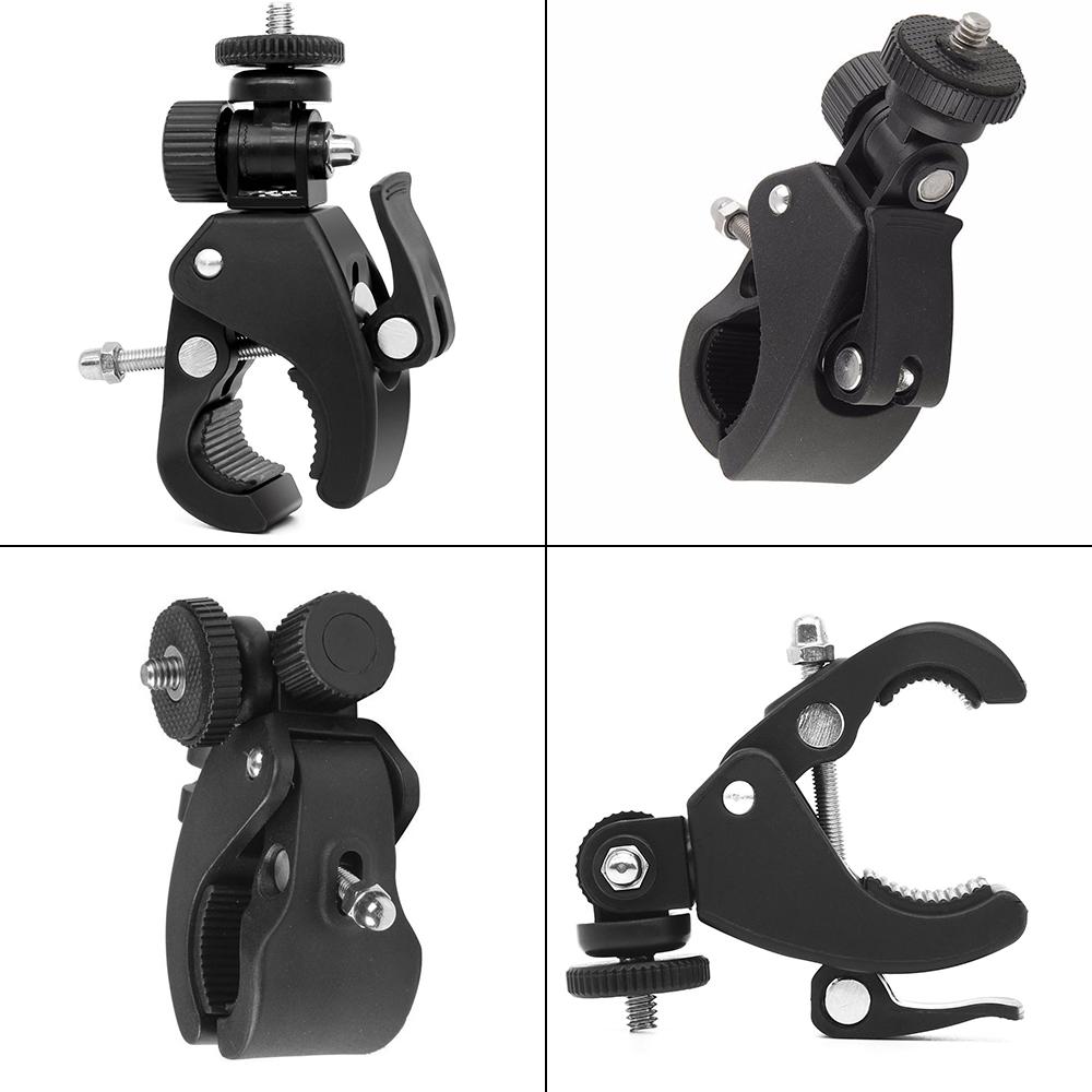 Bicycle Handlebar Mount Motorcycle Holder For GoPro Hero 13 12 11 10 9 8 AKASO SJCAM Insta360 DJI Osmo Action Camera Accessories