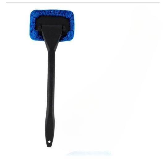Car Front Windshield Cleaning Brush Interior Dust Removal Window Scraping Towel Sponge And Scratch Free Cleaning Tool Set