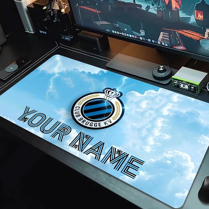 Club Brugge KV Print Cushion Non-slip Laptop Tablet Big Mousepad XXL Mat Mini PC Playmat With Lock edge