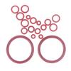 18Pcs O-Ring Seal Kit Silicone Gasket For Saeco Gaggia Spidem Coffee Machine Brewing Group Spout Connector Kitchen Accessories