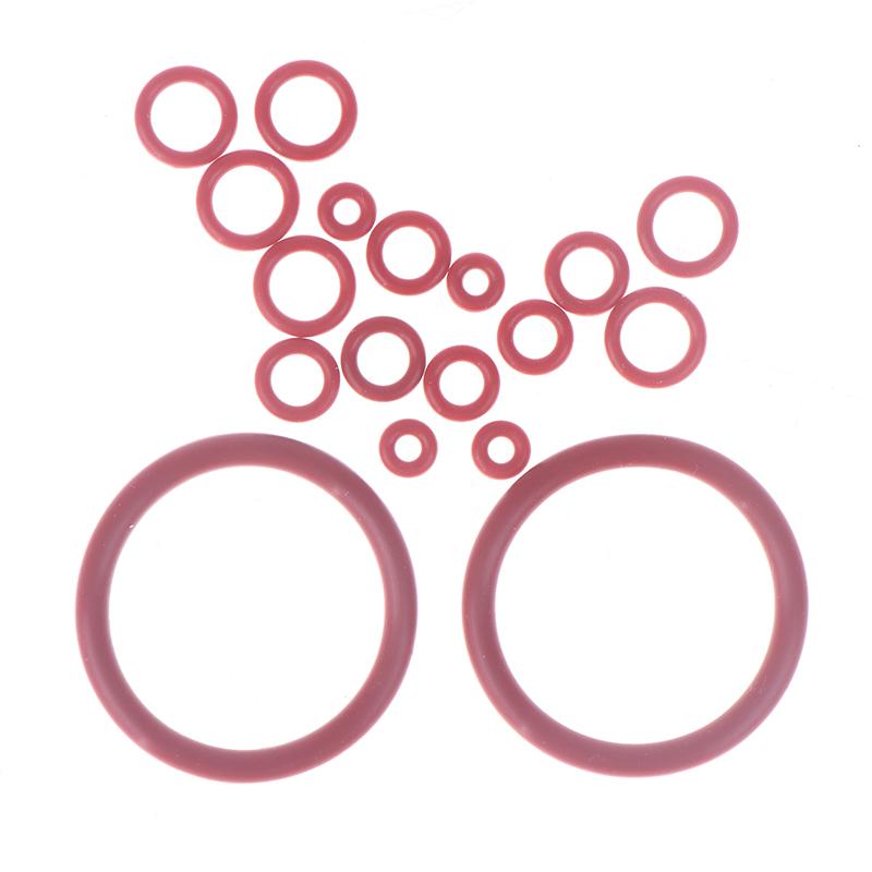 18Pcs O-Ring Seal Kit Silicone Gasket For Saeco Gaggia Spidem Coffee Machine Brewing Group Spout Connector Kitchen Accessories