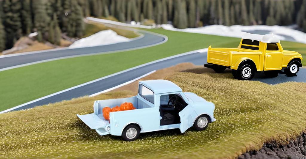 Tiny City Morris Mini Pickup with Accessory Blue
