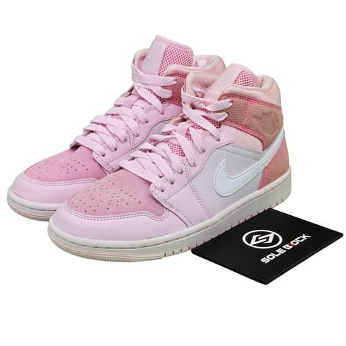 

Air Jordan Wmns Air Jordan 1 Mid Digital Pink CW5379-600 EU 38.5 розовый/белый