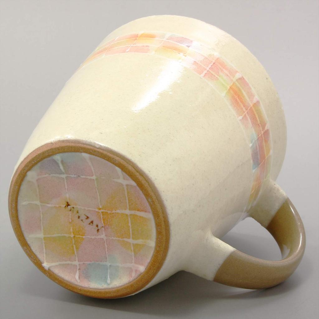 Mino Ware Becher Mosaik Rosa Hergestellt in Japan 501-34