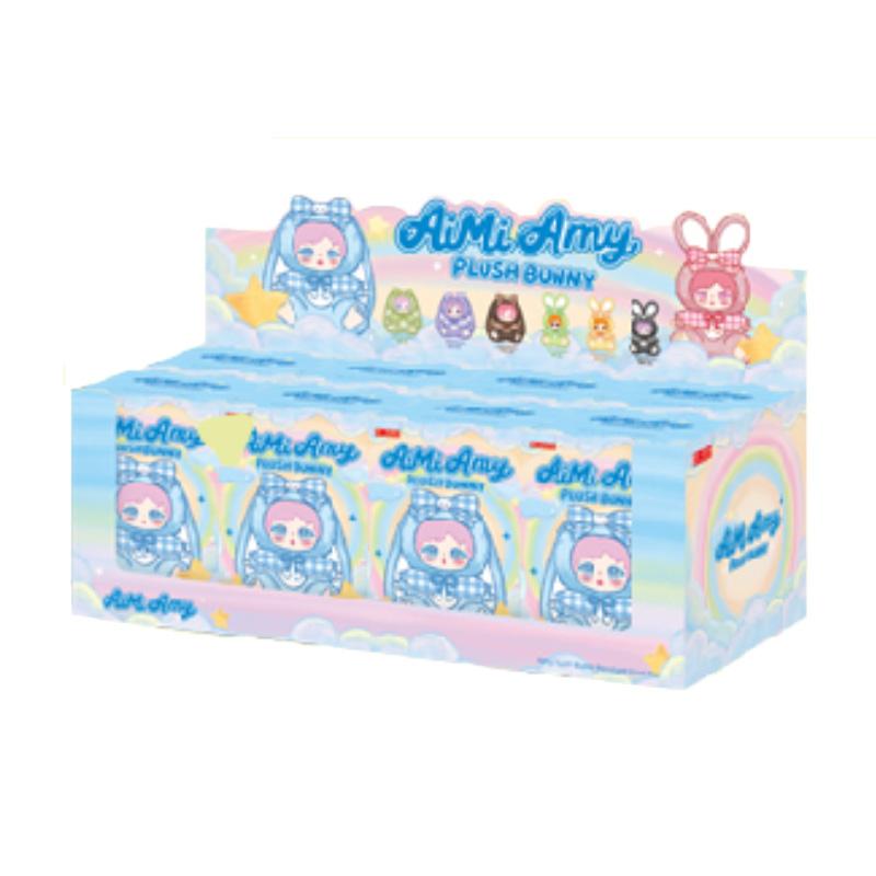 New Amy Furry Little Rabbit Series Blind Box Trendy Toy Plush Doll Cute Backpack Pendant Decoration Surprise Mystery Girl Gifts