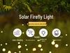 Firefly Solar Garden Lights: Waterproof Outdoor Villa and Lawn Decor