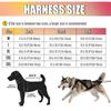 Waterproof Dog Sledding Harness Reflective Pet Sledding Skijoring Harness Big Large Dogs Weight Pulling Vest For Pet Training