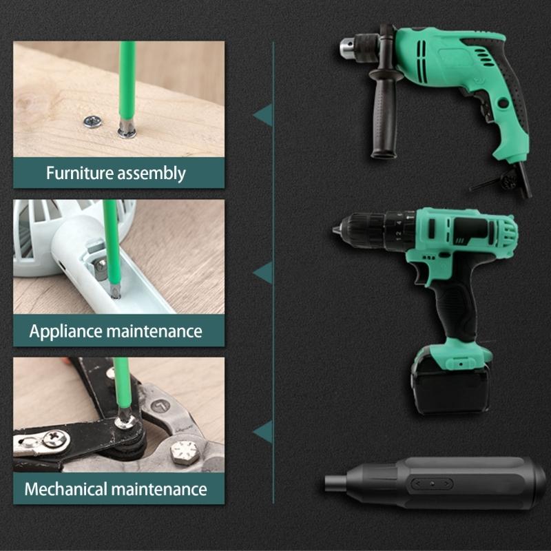 High Durability Magnetic Screwdriver Drill Bit Set/7pcs for Effective Use in Woodworking and Auto Repair Multiple Use