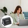2 Pcs Small Desk Calendar 2026 Mini Desk Calendar July 2025 to Dec 2026 Standing Flip Small Desks Calendars 250 GSM Thick Paper Twin-Wire Binding for