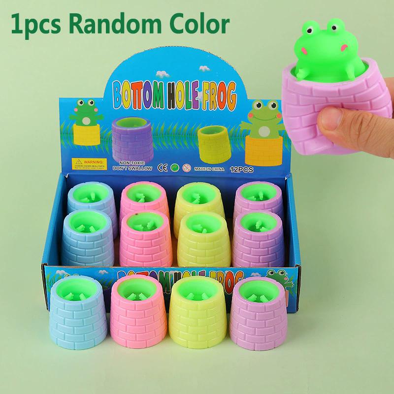 Morsom Pop-Up Sakte Tilbakegående Squishy Ost Mus Kopp Hånd Antistress Lindrer Ekorrkopp Leker for Barn Voksne