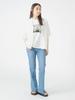LIFE STORE by BEAMS Sheer Check Jacket Size S BMING (Sizes S-M) Women's White,