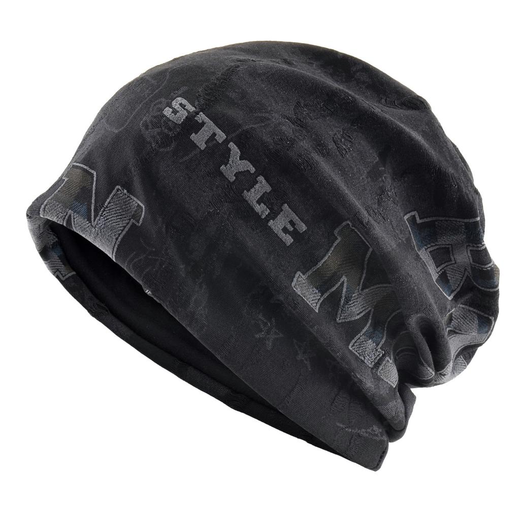 Chunqiu Lady Hole Bag Head Hat Thin Versatile Face Small Pile Hat Cold Hat