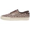 Low Top Stylish Skateboarding Shoes Men's Brown (Unisex) Canvas Shoes CC822 MPL