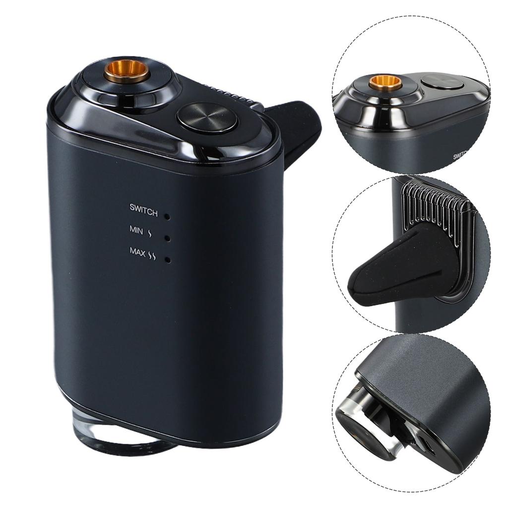 Car Air Freshener Electric Car Aroma Diffuser Long Lasting Wireless Smart Car Perfume Clip Air Fragrance Car Accessories