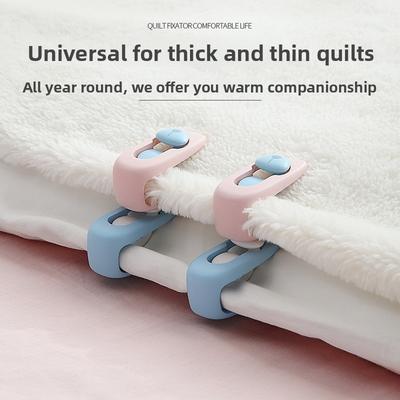 The New Type of Safe and Invisible Home Bed Sheet Holder Without Needles, Little Bear, Comes with One-click Unlocking