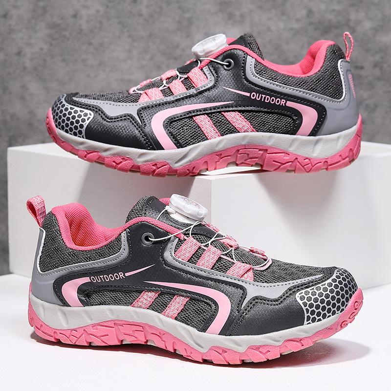 

Уличная обувь для хайкинга Быстросохнущая дышащая нескользящая платформа повседневная обувь Спортивные марафонские кроссовки для бега хайкинга хайкинга 41 розовый