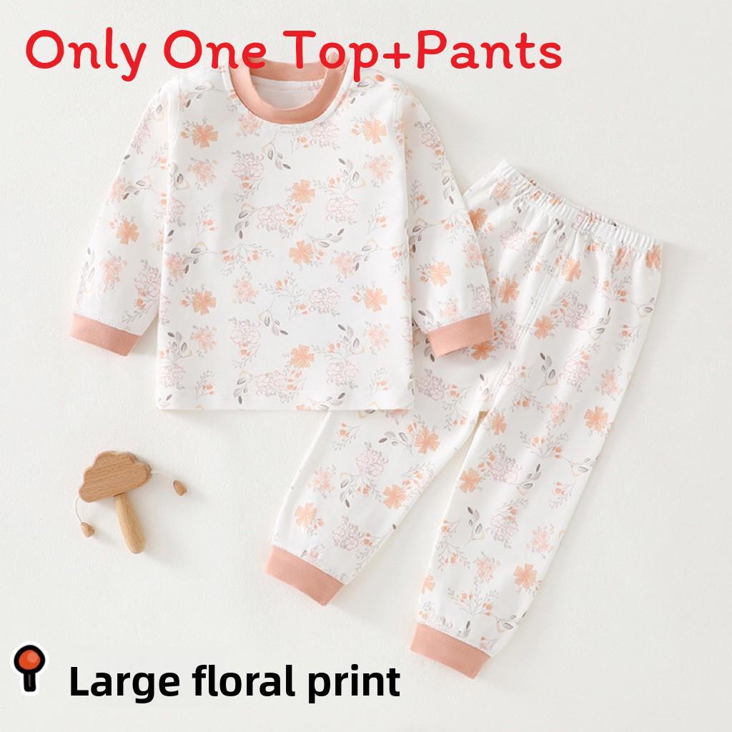 Baby Cotton Pajama Set With Antibacterial Fabric For Toddler Sleepwear And Home Comforts