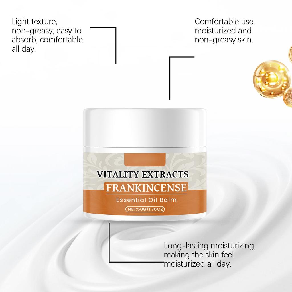 Vitality Serum Frankincense Balm Synergistically Repairs, Locks In Moisture, Soothes And Nourishes Frankincense Balm