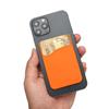Business Credit Pocket Adhesive Fashion Women Men Cell Phone Holder ID Card Holder Slim Case Sticker