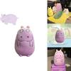 Cute Purple Hippo Plush Toy Pillow For Girls 50cm Soft And Cozy