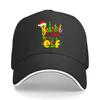 Believe In Your Elf Funny Christmas Quote Sandwich Baseball Cap Sun Cap Outdoor Workouts Hat