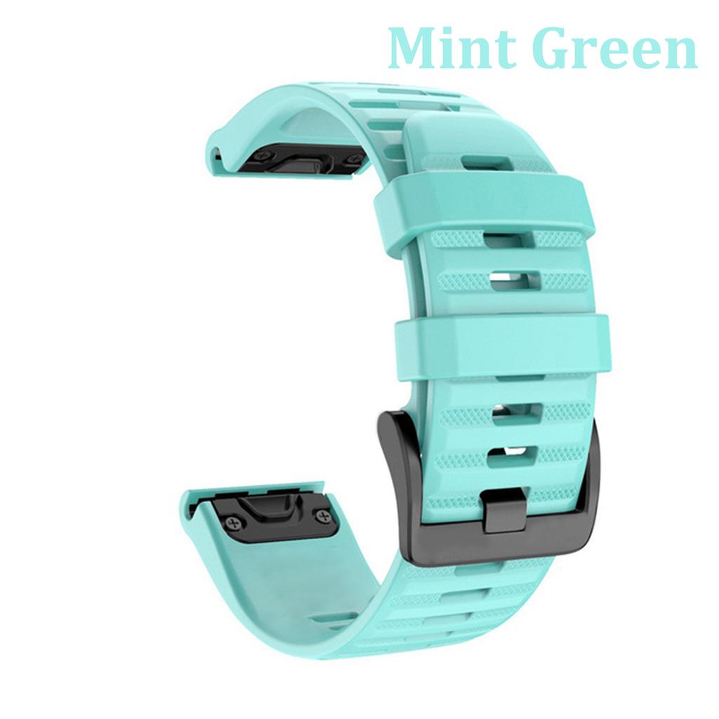 QuickFit 26 22 20mm Fenix 8 Armband für Garmin Fenix E 8 7 7X 7S 6 6X 6S 5 5X/Epix Pro 47mm 51mm/Enduro 3 Silikonarmband