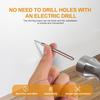 Double-ended Skirting Seamless Nails Double-ended Nails Invisible Screws Furniture Hardware Fixing Accessories 400pcs 4 Tools
