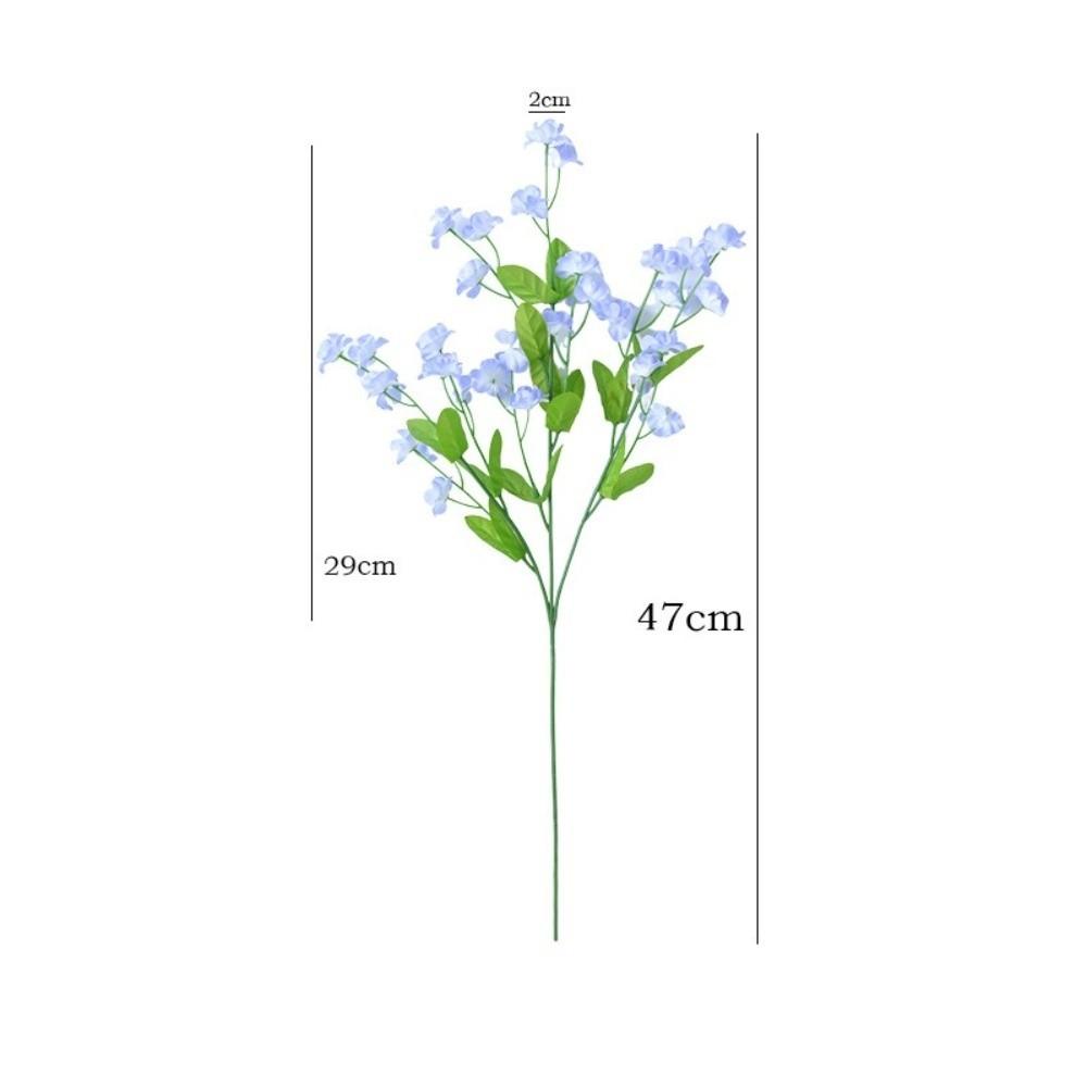 Long Branch Simulation Flowers 47cm Floral Arrangement Real Touch Floral Bouquets  Home