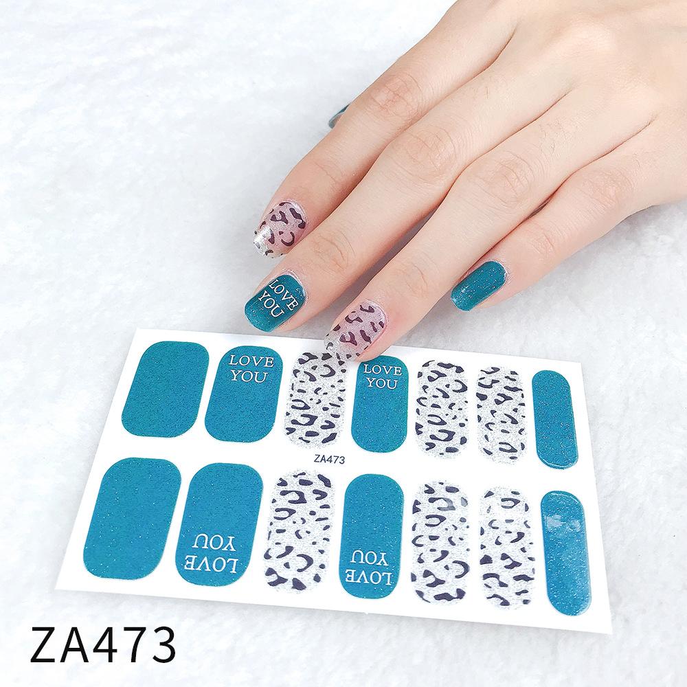 Nail Art Stickers Small Fresh Nail Art Stickers Leopard Print Nail Stickers Nail Stickers