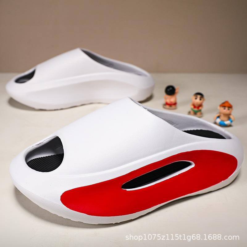 

Summer men s open-toe trend casual indoor non-slip, deodorant and wear-resistant beach men s cool slippers 40-41 білий