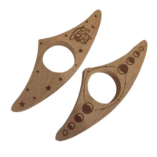 Wooden Book Page Holder Thumb Ring Page Holder Bookmark Keeps Your Book Open Reading Aid Gift for Teachers Book Lovers