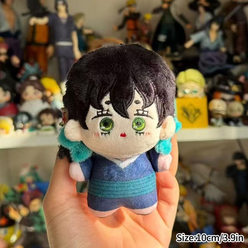 Anime Figure Demon Slayer Doll Toys Tanjiro Shinobu Kocho Ornament Cute Anime Figure Keychain Decor Birthday Toys Gifts Doll Toy