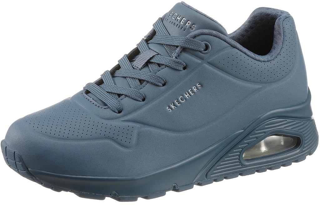 Skechers Uno - Stand On Air Женские кроссовки синего цвета