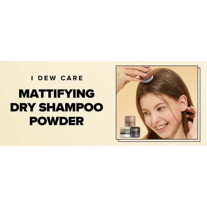 I DEW CARE - Tap Secret Mattifying Dry Shampoo Powder - 5 Colors
