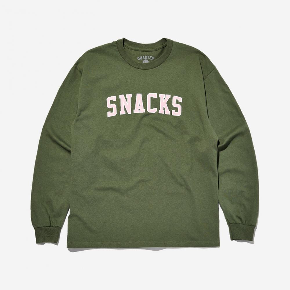 QuarterSnacks Snacks Varsity Longsleeve Snacks Varsity Longsleeve