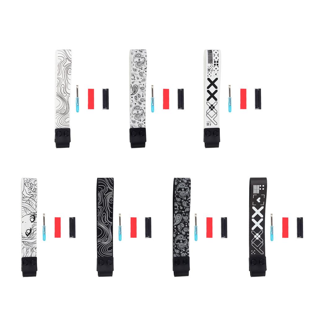 Keyboard Strap With Adhesive Aesthetics Pattern Wooting Fire68 Snap Strap For Mechanical Keyboards Enhanced Aesthetics
