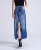 Cancan Denim Long Skirt Delphi