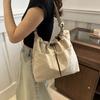 Crossbody Bag Nylon Shoulder Bag Korean Style Tote Bag Cute Drawstring Bucket Bag  Outdoor