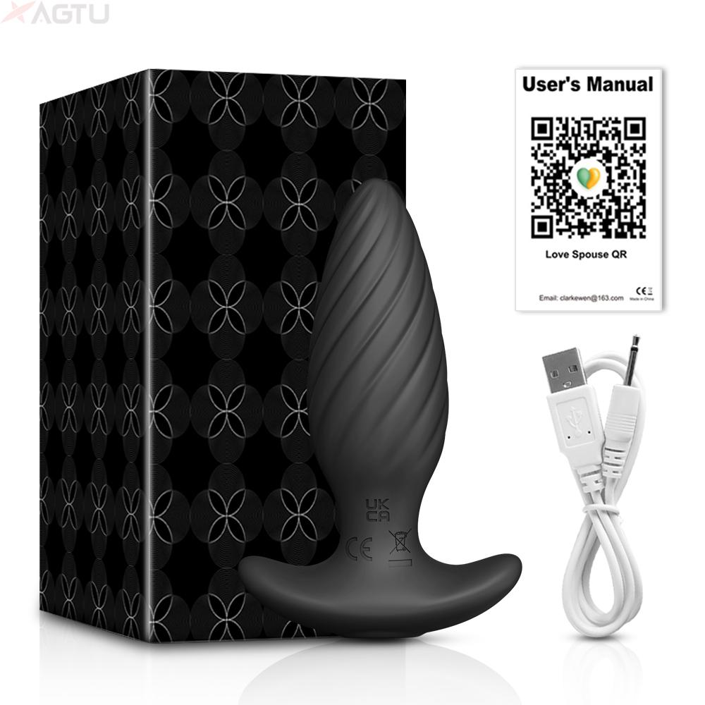 Bluetooth APP Control Anal Plug Vibrator for Women Butt Plug Male Prostate Massager Masturbator Adult Goods Sex Toys for Men