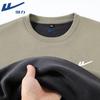 Men's Fleece Lined Round Neck Pullover Sweatshirt