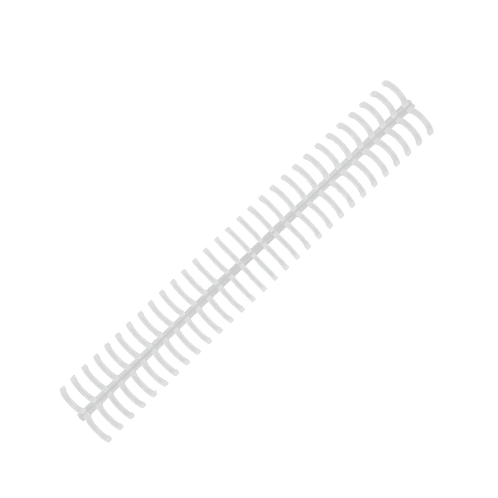 10 stuks spiraalbindspoel 130 vel capaciteit rugkam 30 gaten 16 mm diameter set kit