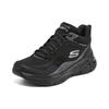 Skechers Arch Fit Tessuto Pelle Sintetica Morbido Comodo Sportive Basse Lifestyle Scarpe Sneakers Donna Nere 149775-BBK
