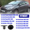 Motor Hitzeschutz Isolator Befestigung Motorhauben Isolierung Halter für Ford Fiesta Focus Transit Connect W700671S300 6448410 6678518