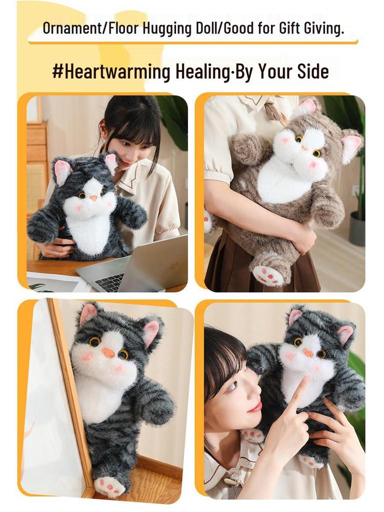 Bobo Cat Plush Toy: Kitten Doll for Girls, Perfect Birthday Gift