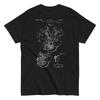 1938 Motorrad Knucklehead Motor US Patent Vintage Unisex Klassisches T-Shirt